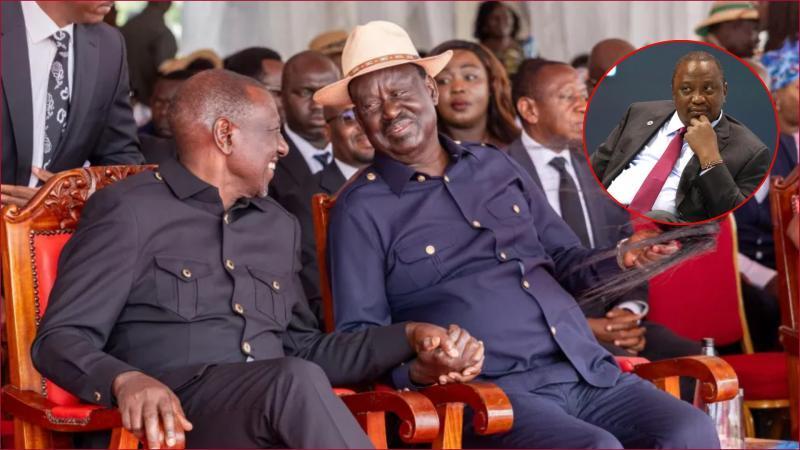 President William Ruto revealed he is meeting President Uhuru Kenyatta and ODM leader Raila Odinga.